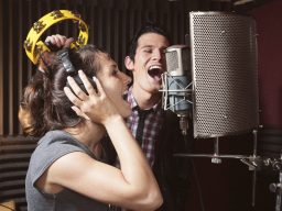 singing lessons in Arena recording studio in Crewe, Cheshire.